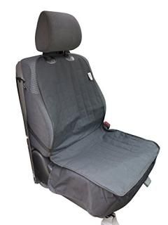 DAK Brands Universal Front Seat Cover for Cars/SUVs/Trucks Black Easy to Install
