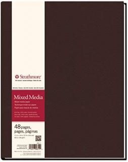 Strathmore STR-566-11 48 Sheet No 90 Mixed Media Art Journal 11 by 14 by Strathm