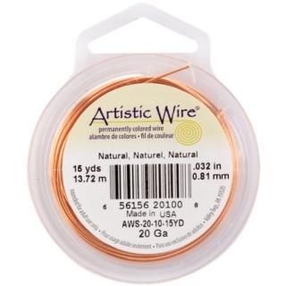Beadalon Artistic Wire 20-Gauge Natural Wire 15-Yards by Beadalon