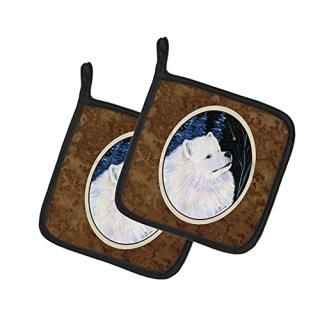 Caroline 's Treasures Starry Night SamoyedΥڥݥåȥۥss8376pthd7.5hx7.5?Wޥ顼