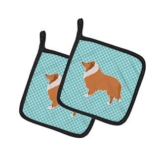 Caroline 's Treasures꡼Checkerboard֥롼Υڥݥåȥۥbb3716pthd7.5hx7.5?Wޥ顼