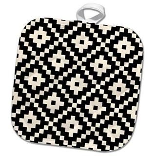3dRose Natalie Paskell ƥ֥åѥ ƥ֥åѥ ֥åȥ꡼࿧ Ĥ 8x8 Potholder p