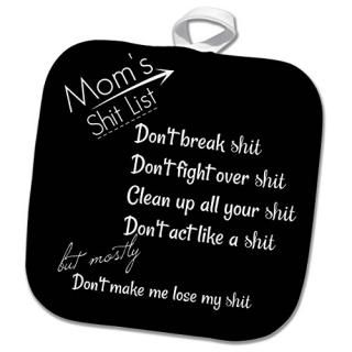 3dRose BrooklynMeme ⤷Ȥ虜 - 줵󤿤 طʤΥåȥꥹ - Ĥ 8x8 Potholder phl_26121