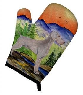 Caroline's Treasures SS8267OVMT Weimaraner Oven Mitt Large multicolor