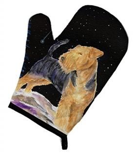 Caroline's Treasures SS8464OVMT Starry Night Welsh Terrier Oven Mitt Large multi