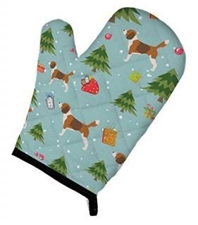 Carolines Treasures BB4834OVMT Christmas Beagle Oven Mitt