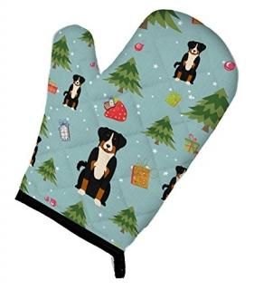 Carolines Treasures BB4703OVMT Christmas Appenzeller Sennenhund Oven Mitt