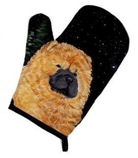Caroline's Treasures SS8489OVMT Starry Night Chow Chow Oven Mitt Large multicolo
