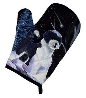 Caroline's Treasures SS8399OVMT Starry Night Portuguese Water Dog Oven Mitt Larg