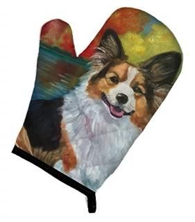 Carolines Treasures 7294OVMT Corgi by the lake Oven Mitt