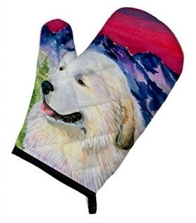 Caroline's Treasures SS8473OVMT Great Pyrenees Oven Mitt Large multicolor