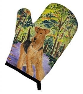 Caroline's Treasures SS8208OVMT Airedale Oven Mitt Large multicolor