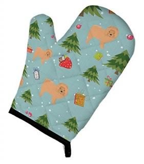 Carolines Treasures BB4937OVMT Christmas Chow Chow Oven Mitt