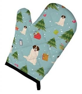 Carolines Treasures BB4687OVMT Christmas Moscow Watchdog Oven Mitt