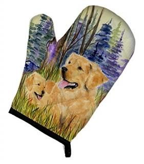Carolines Treasures SS8014OVMT Golden Retriever Oven Mitt