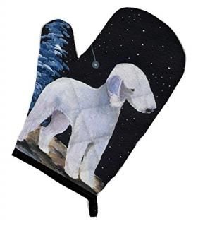 Carolines Treasures SS8455OVMT Starry Night Bedlington Terrier Oven Mitt