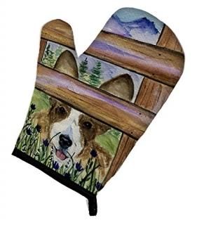 Caroline's Treasures SS8254OVMT Corgi Oven Mitt Large multicolor