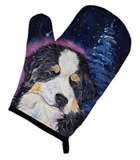Caroline's Treasures SS8446OVMT Starry Night Bernese Mountain Dog Oven Mitt Larg