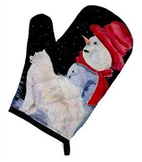 Caroline's Treasures SS8572OVMT Samoyed Oven Mitt Large multicolor