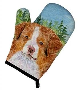 Caroline's Treasures SS8317OVMT Australian Shepherd Oven Mitt Large multicolor
