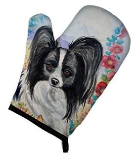 Caroline's Treasures 7273OVMT Papillon Oven Mitt Large multicolor