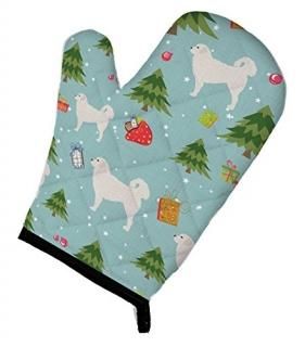 Carolines Treasures BB4851OVMT Christmas Polish Tatra Sheepdog Oven Mitt