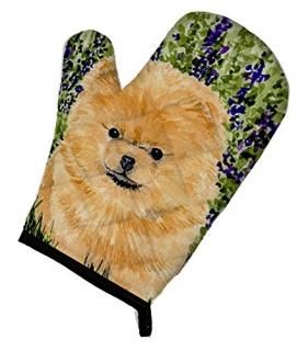 Caroline's Treasures SS8746OVMT Pomeranian Oven Mitt Large multicolor