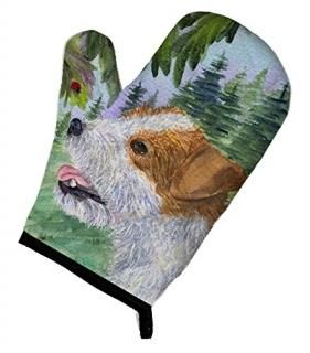 Caroline's Treasures SS8211OVMT Jack Russell Terrier Oven Mitt Large multicolor