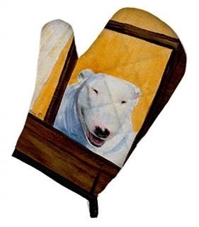Caroline's Treasures SS8542OVMT Bull Terrier Oven Mitt Large multicolor