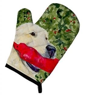 Caroline's Treasures SS8813OVMT Golden Retriever Oven Mitt Large multicolor
