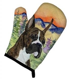 Caroline's Treasures SS8199OVMT Boxer Oven Mitt Large multicolor