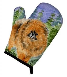 Caroline's Treasures SS8459OVMT Pomeranian Oven Mitt Large multicolor