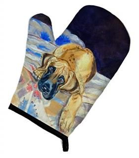 Caroline's Treasures 7258OVMT Fawn Great Dane Oven Mitt Large multicolor