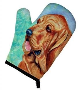 Caroline's Treasures 7224OVMT Bloodhound Oven Mitt Large multicolor