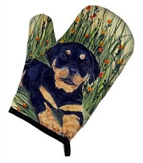 Caroline's Treasures SS8107OVMT Rottweiler Oven Mitt Large multicolor