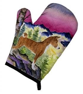 Caroline's Treasures SS8371OVMT Basenji Oven Mitt Large multicolor