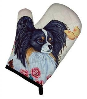 Caroline's Treasures 7236OVMT Papillon Oven Mitt Large multicolor
