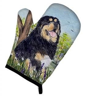 Caroline's Treasures SS8106OVMT Tibetan Mastiff Oven Mitt Large multicolor
