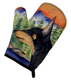 Caroline's Treasures SS8433OVMT Manchester Terrier Oven Mitt Large multicolor
