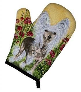 Caroline's Treasures SS8185OVMT Chinese Crested Oven Mitt Large multicolor