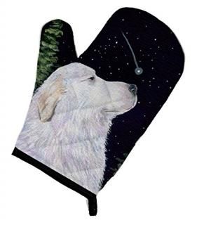 Carolines Treasures SS8470OVMT Starry Night Great Pyrenees Oven Mitt