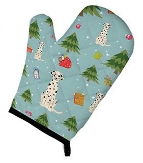 Carolines Treasures BB4757OVMT Christmas Dalmatian Oven Mitt