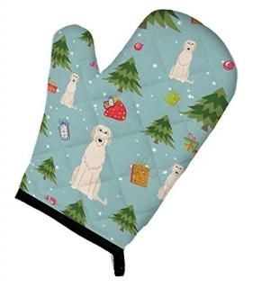 Carolines Treasures BB4725OVMT Christmas Irish Wolfhound Oven Mitt
