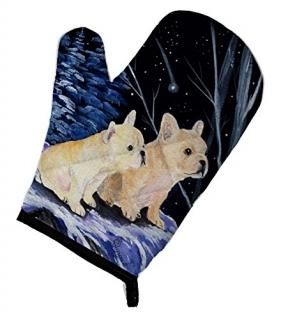 Carolines Treasures SS8395OVMT Starry Night French Bulldog Oven Mitt