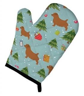 Carolines Treasures BB4833OVMT Christmas Norfolk Terrier Oven Mitt