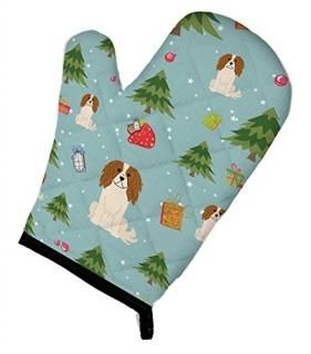 Carolines Treasures BB4718OVMT Christmas Cavalier Spaniel Oven Mitt