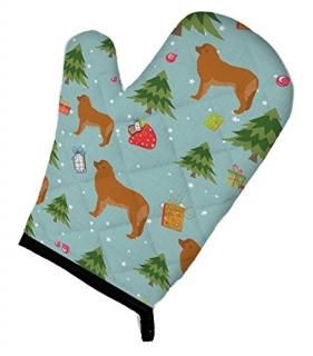 Carolines Treasures BB4882OVMT Christmas Leonberger Oven Mitt
