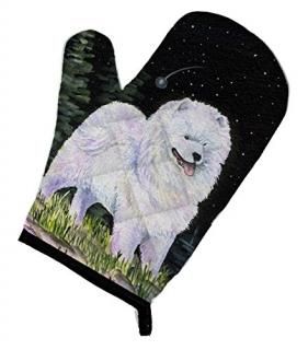 Carolines Treasures SS8498OVMT Starry Night Samoyed Oven Mitt