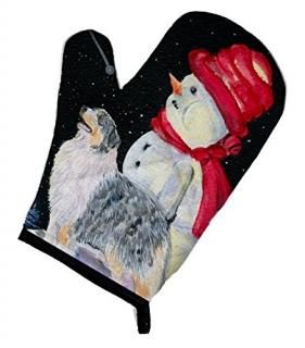 Carolines Treasures SS8574OVMT Australian Shepherd Oven Mitt