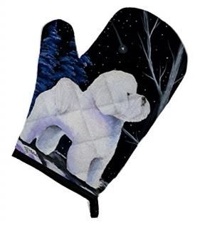 Carolines Treasures SS8397OVMT Starry Night Bichon Frise Oven Mitt